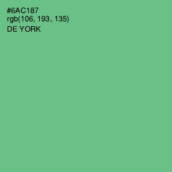 #6AC187 - De York Color Image