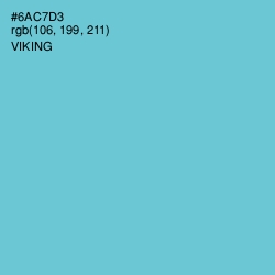 #6AC7D3 - Viking Color Image