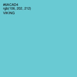 #6ACAD4 - Viking Color Image