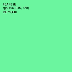 #6AF59E - De York Color Image