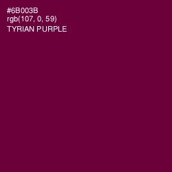 #6B003B - Tyrian Purple Color Image