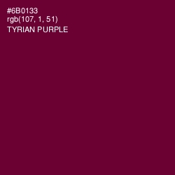 #6B0133 - Tyrian Purple Color Image