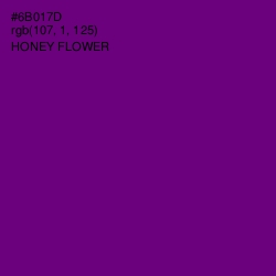 #6B017D - Honey Flower Color Image