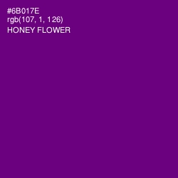 #6B017E - Honey Flower Color Image