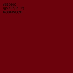 #6B020C - Rosewood Color Image