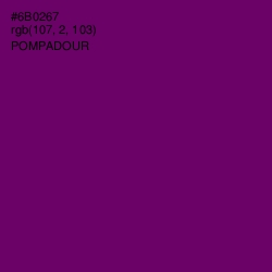 #6B0267 - Pompadour Color Image