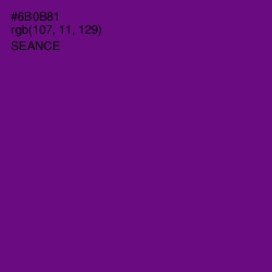 #6B0B81 - Seance Color Image