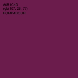 #6B1C4D - Pompadour Color Image