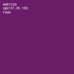 #6B1C69 - Finn Color Image