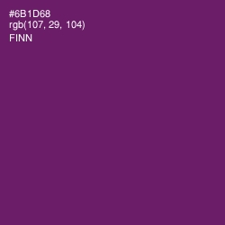 #6B1D68 - Finn Color Image