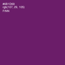 #6B1D69 - Finn Color Image