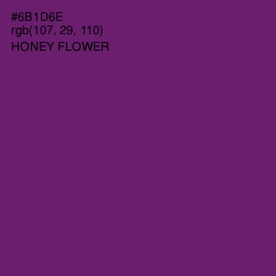 #6B1D6E - Honey Flower Color Image