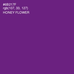 #6B217F - Honey Flower Color Image