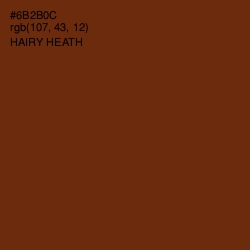 #6B2B0C - Hairy Heath Color Image