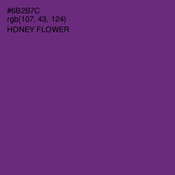 #6B2B7C - Honey Flower Color Image