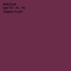 #6B2C4A - Tawny Port Color Image