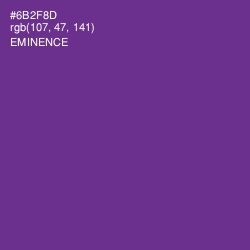 #6B2F8D - Eminence Color Image