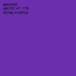 #6B2FAD - Royal Purple Color Image