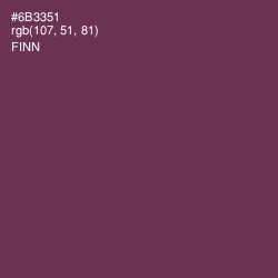 #6B3351 - Finn Color Image