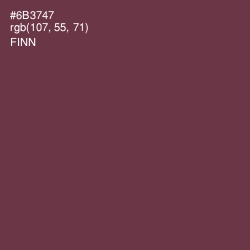#6B3747 - Finn Color Image