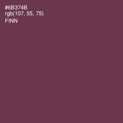 #6B374B - Finn Color Image