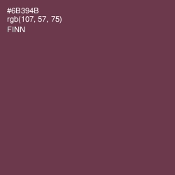 #6B394B - Finn Color Image