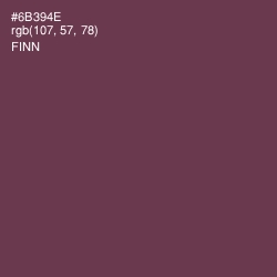 #6B394E - Finn Color Image