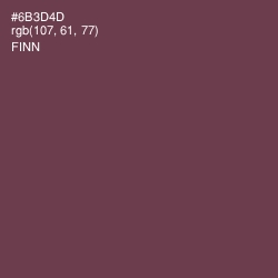 #6B3D4D - Finn Color Image