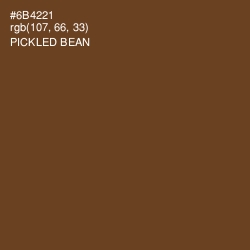 #6B4221 - Pickled Bean Color Image