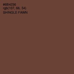 #6B4236 - Shingle Fawn Color Image