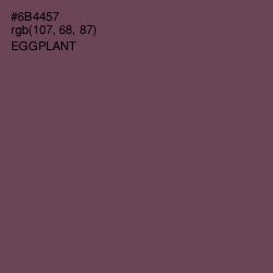 #6B4457 - Eggplant Color Image