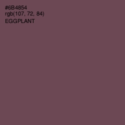 #6B4854 - Eggplant Color Image