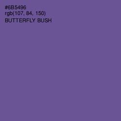 #6B5496 - Butterfly Bush Color Image