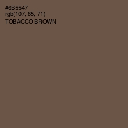 #6B5547 - Tobacco Brown Color Image