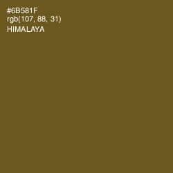 #6B581F - Himalaya Color Image