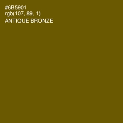 #6B5901 - Antique Bronze Color Image