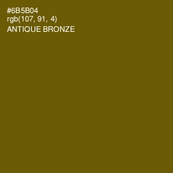 #6B5B04 - Antique Bronze Color Image