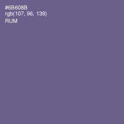 #6B608B - Rum Color Image