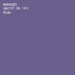 #6B608D - Rum Color Image