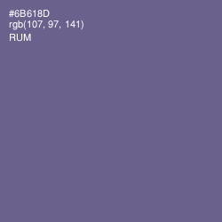 #6B618D - Rum Color Image