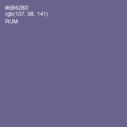 #6B628D - Rum Color Image