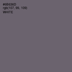 #6B636D - Dove Gray Color Image