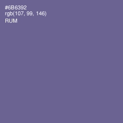 #6B6392 - Rum Color Image