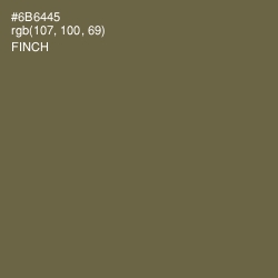 #6B6445 - Finch Color Image