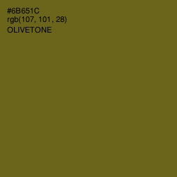 #6B651C - Olivetone Color Image