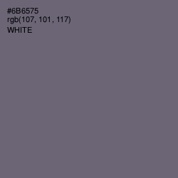 #6B6575 - Dolphin Color Image