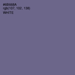 #6B668A - Rum Color Image