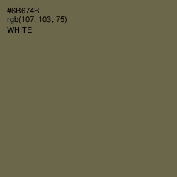 #6B674B - Finch Color Image