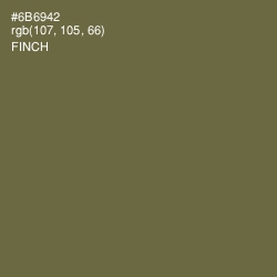#6B6942 - Finch Color Image