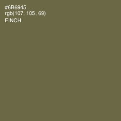 #6B6945 - Finch Color Image